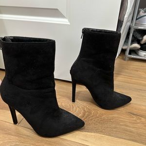 Black women heel boots